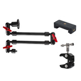 Maxbell Flexible Arm Mounts Articulating Arm for DSLR Camera Studio Live Streaming 2 Section For Phone