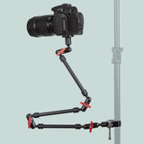 Maxbell Flexible Arm Mounts Articulating Arm for DSLR Camera Studio Live Streaming 2 Section For Phone