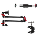 Maxbell Flexible Arm Mounts Articulating Arm for DSLR Camera Studio Live Streaming 2 Section For Tablet