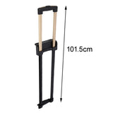 Maxbell Folding Travel Luggage Handle Pull Rod Durable Adjustable Repair Spare