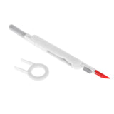 Maxbell Multifunction Cleaning Pen Clean Brush Portable for Keyboard Mobile Phones White