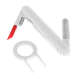 Maxbell Multifunction Cleaning Pen Clean Brush Portable for Keyboard Mobile Phones White