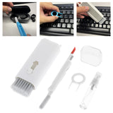 Maxbell Multifunction Cleaning Pen Clean Brush Portable for Keyboard Mobile Phones White