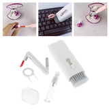 Maxbell Multifunction Cleaning Pen Clean Brush Portable for Keyboard Mobile Phones White