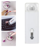 Maxbell Multifunction Cleaning Pen Clean Brush Portable for Keyboard Mobile Phones White