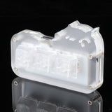 Maxbell Mini 3 Key Game Keypad Macro Programmable RGB LED Backlit Transparent Keycap Crystal Switch