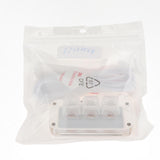 Maxbell Mini 3 Key Game Keypad Macro Programmable RGB LED Backlit Transparent Keycap Crystal Switch