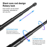 Maxbell Portable Selfie Stick Extendable Detachable for Action Cameras Accessory 73.5cm Extension