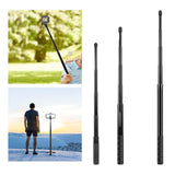 Maxbell Portable Selfie Stick Extendable Detachable for Action Cameras Accessory 73.5cm Extension