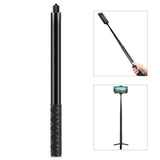 Maxbell Portable Selfie Stick Extendable Detachable for Action Cameras Accessory 73.5cm Extension