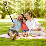 Maxbell Portable Selfie Stick Extendable Detachable for Action Cameras Accessory 73.5cm Extension