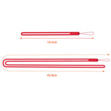 Maxbell Silicone Hand Strap Wrist Strap Lanyard Antidrop Cord for One x2 Red