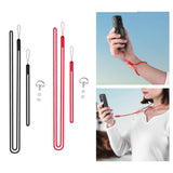 Maxbell Silicone Hand Strap Wrist Strap Lanyard Antidrop Cord for One x2 Red