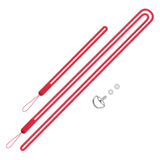 Maxbell Silicone Hand Strap Wrist Strap Lanyard Antidrop Cord for One x2 Red