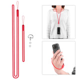 Maxbell Silicone Hand Strap Wrist Strap Lanyard Antidrop Cord for One x2 Red