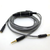Maxbell 3.5mm Audio Cable Metal Male to Female 2.5M Length for TV speakers
