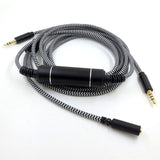 Maxbell 3.5mm Audio Cable Metal Male to Female 2.5M Length for TV speakers