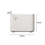 Maxbell Router Storage Case Wire Hiding Cable Management Box Decoration for Bedroom White