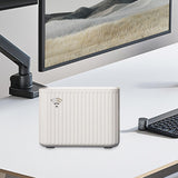 Maxbell Router Storage Case Wire Hiding Cable Management Box Decoration for Bedroom White