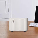 Maxbell Router Storage Case Wire Hiding Cable Management Box Decoration for Bedroom White