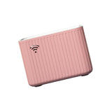 Maxbell Router Storage Case Wire Hiding Cable Management Box Decoration for Bedroom Pink