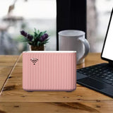 Maxbell Router Storage Case Wire Hiding Cable Management Box Decoration for Bedroom Pink