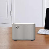 Maxbell Router Storage Case Wire Hiding Cable Management Box Decoration for Bedroom Grey