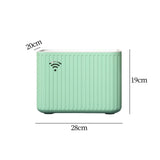 Maxbell Router Storage Case Wire Hiding Cable Management Box Decoration for Bedroom Green