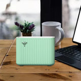 Maxbell Router Storage Case Wire Hiding Cable Management Box Decoration for Bedroom Green