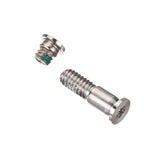 Maxbell 10 Pieces Sturdy Bottom Case Cover Screws Replace for 13in A1932 Accessories Argent