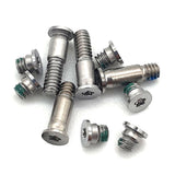 Maxbell 10 Pieces Sturdy Bottom Case Cover Screws Replace for 13in A1932 Accessories Argent