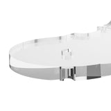 Maxbell Outdoor Camera Mount Bracket Mounting Holder Siding Clips for Outdoor Camera clear