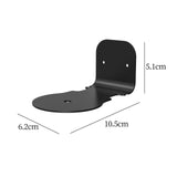 Maxbell Outdoor Camera Mount Bracket Mounting Holder Siding Clips for Outdoor Camera black