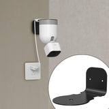 Maxbell Outdoor Camera Mount Bracket Mounting Holder Siding Clips for Outdoor Camera black