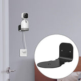 Maxbell Outdoor Camera Mount Bracket Mounting Holder Siding Clips for Outdoor Camera black