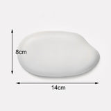 Maxbell Portable Mouse Wrist Rest Easy Typing Silicone for Gaming Laptop Office White