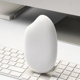 Maxbell Portable Mouse Wrist Rest Easy Typing Silicone for Gaming Laptop Office White