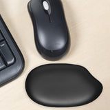 Maxbell Portable Mouse Wrist Rest Easy Typing Silicone for Gaming Laptop Office Black