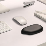 Maxbell Portable Mouse Wrist Rest Easy Typing Silicone for Gaming Laptop Office Black