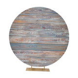 Maxbell Round Backdrop Cover Elastic Circle Backdrop for Photo Props Wedding StyleC