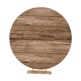 Maxbell Round Backdrop Cover Elastic Circle Backdrop for Photo Props Wedding StyleD
