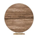Maxbell Round Backdrop Cover Elastic Circle Backdrop for Photo Props Wedding StyleD