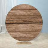 Maxbell Round Backdrop Cover Elastic Circle Backdrop for Photo Props Wedding StyleD