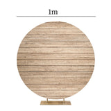 Maxbell Round Backdrop Cover Elastic Circle Backdrop for Photo Props Wedding StyleE