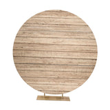 Maxbell Round Backdrop Cover Elastic Circle Backdrop for Photo Props Wedding StyleE