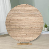Maxbell Round Backdrop Cover Elastic Circle Backdrop for Photo Props Wedding StyleE