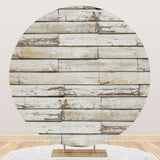 Maxbell Round Backdrop Cover Elastic Circle Backdrop for Photo Props Wedding StyleF