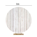 Maxbell Round Backdrop Cover Elastic Circle Backdrop for Photo Props Wedding StyleG