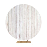 Maxbell Round Backdrop Cover Elastic Circle Backdrop for Photo Props Wedding StyleG