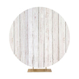 Maxbell Round Backdrop Cover Elastic Circle Backdrop for Photo Props Wedding StyleG